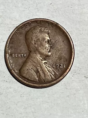1921-S 1C BN Lincoln Cent • $4.50
