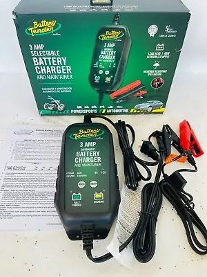 Deltran Battery Tender® 6V/12V 3 AMP Selectable Battery Charger • $40