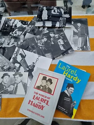 Laurel And Hardy Collection Of Photographs And Books In Excellent Used Condition • £30