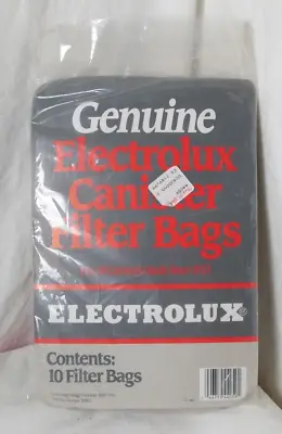 NEW Electrolux Set Of 9 Canister Filter Bags Open Bag Style C • $12.99