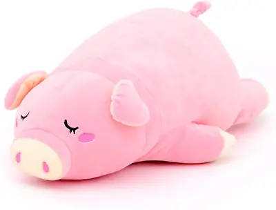 $21.99 • Buy Lazada Pig Pillow Plush Toy Stuffed Piggy Pillow Pet For Girls Gifts 16 Inches