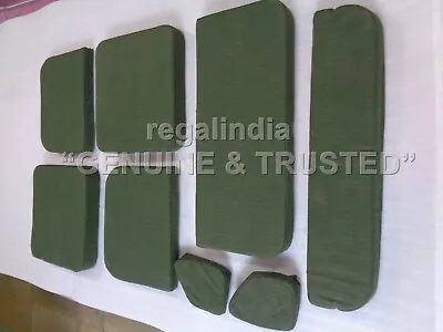 Od Checks Canvas Seat Cushion Set For Military Jeep Ford Willys Mb Gpw 1941-48   • $419.99