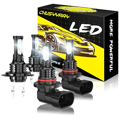 For Subaru Legacy Sedan 2005-2014 LED Headlight High Low Beam Bulbs Kit 4x 6500K • $23.99