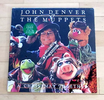 Vintage 1979 PROMO John Denver & The Muppets A Christmas Together SEALED 33 LP • $20