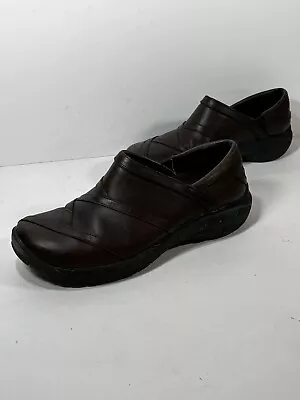 MERRELL Encore Eclipse 2 Coffee Bean Leather Slip-On Loafers Sizes Womens Size 8 • $14.99