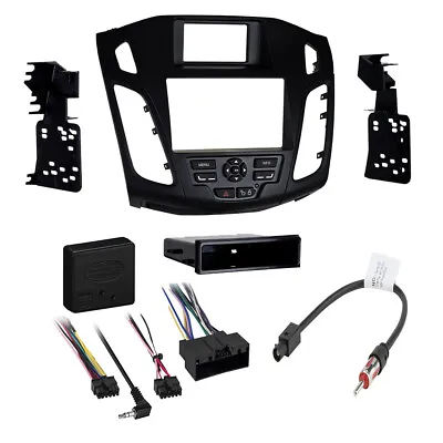 Car Stereo Radio Dash Install Kit For 2012-2014 Ford Focus Without MyFord Touch • $272.99