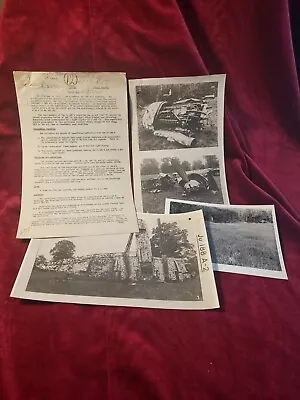 WW2 Original A.I.2 (G) RAF Intelligence Report On JU188 Temple Coombe Dorset... • £95