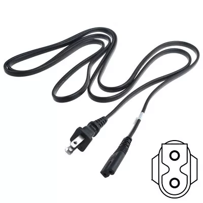 PwrON 6ft AC Polarized Power Cable Cord For VIZIO TV D55U-D1 D58U-D3 D65U-D2 • $9.76