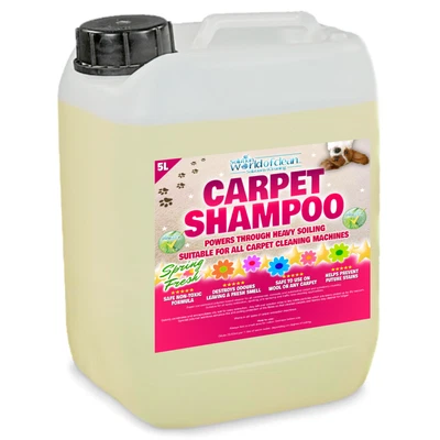 £16.99 • Buy Carpet Shampoo 5L Heavy Duty Cleaning Solution + Pet Odour Deodoriser Vax