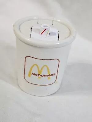 Vintage McDonald's Happy Meal 1990 Changeable Transforming Drink Cup • $6.99