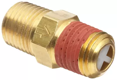 -M2525-1Wa Brass Ball Check Valve 1/4  NPT Male • $11.71