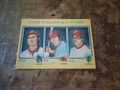 Baseball Art Card Print Of Mike Schmidt 1973 Rookie Fantasy Card • $4