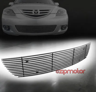 04 05 06 Mazda 3 Sport Hatchback Front Bumper Lower Aluminum Billet Grille Grill • $53.95