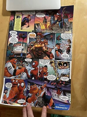 Philadelphia Flyers Marvel Superhero Night SGA Poster 11 X 17 March 2 2024 • $6.99