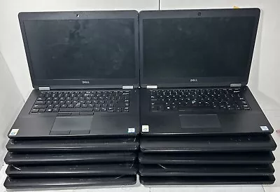 (LOT OF 10) Dell E5470 14  Laptop 2.4GHz I5-6300U 8GB - NO SSD VARIOUS ISSUES • $365