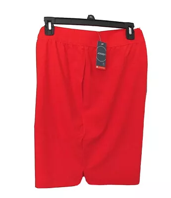 New Mens Jockey 7  Woven Running Shorts Xl Miro Red $40 • $19.95