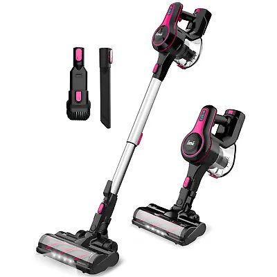 $51.99 • Buy INSE Red N5 12000pa 45Min Cordless Handheld Stick Carpet Floor Vacuum Cleaner