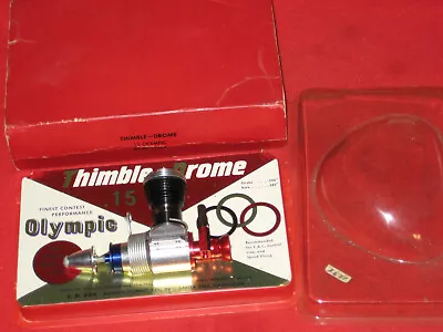 # New Vintage Cox Thimble Drome Olympic 15 Nitro Model Airplane Engine Bubblepak • $88.77