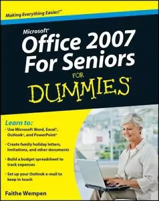 Microsoft Office 2007 For Seniors For Dummies - Paperback - ACCEPTABLE • $10.76