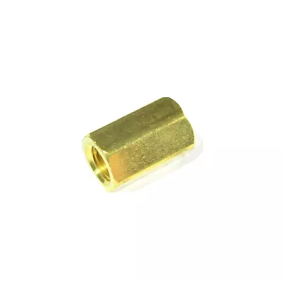 Female Gas Flare Coupling Fitting 1/4 Tube Od Brass Natural Gas Hvac Propane Lng • $10.53