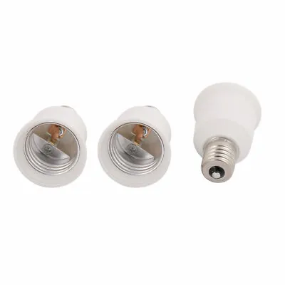 3 Pcs E17 To E26 LED Bulb Base Adapter Converter Light Socket Lamp Holder • $7.54