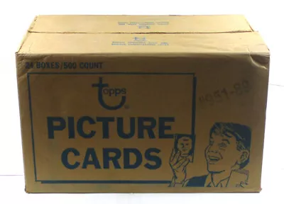 1989 Topps Baseball Vending Case (24 Boxes / 500ct) Factory Sealed Case • $164.99