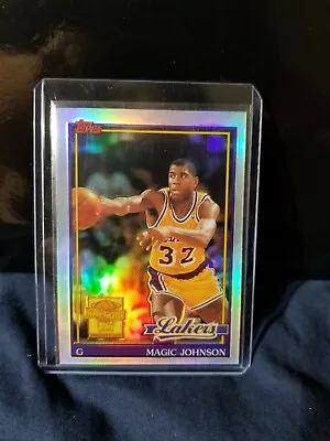 2000 Magic Johnson!! RARE TOPPS CHROME Cards That Never Were REFRACTOR #MJ9 • $1995