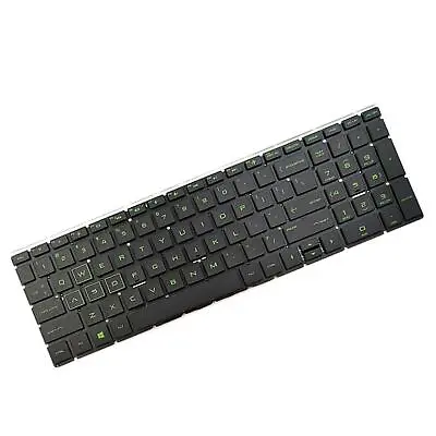$53.38 • Buy Keyboard Green Backlit PC Parts For Gaming Pavilion 15-CX Series 15-CX0030NR