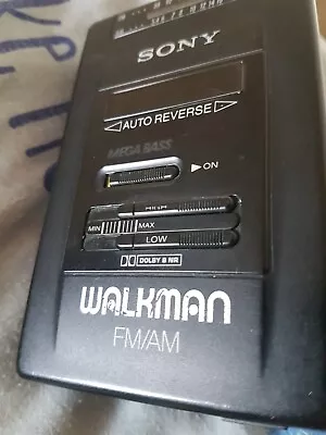 Rare Vintage Sony Wm-f2085 Walkman . • £0.99