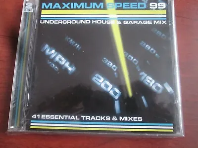 Various Artists - Maximum Speed '99 (2 CD SET) NEW AND SEALED UK GARAGE  • £5.94