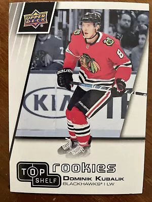 2020 UD Summer Promo 2021 NSCC National Top Shelf Rookies TS-5 Dominik Kubalik • $8.99