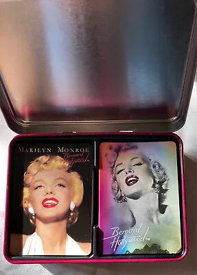 Marilyn Monroe Special Edition Playing Card Set By Bernard Of Hollywood In Tin • $40