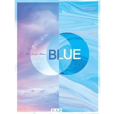 B.A.P-[Blue]7th Single Album 2 Ver SET CD+Booklet+PhotoCard+Gift Kpop Sealed BAP • $40.08
