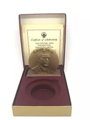 Official 2009 Presidential Inaugural Medal For Barack Obama W/ C.O.A. • $60