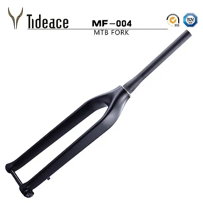 $103.40 • Buy Full Carbon 29er MTB Fork MTB 29er Fork Carbon Tapered Thru Axle 15mm Fork