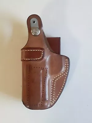 Vintage Bianchi #3S Pistol Pocket .380 Walther Leather Holster • $40