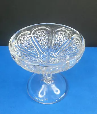 Austrian #200 Greentown/Indiana Tumbler Jelly Bowl Clear USA C 1898 EAPG • $25