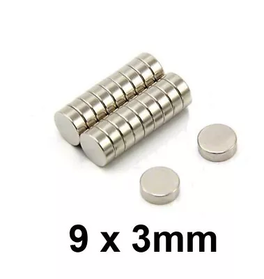 9x3mm (11/32  X 1/8 ) Magnets Super Strong N35 Round Disc Neodymium Mini Fridge  • $79.95