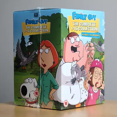 FAMILY GUY The Complete Collection (Series 1-16) DVD Box Set BRAND NEW & SEALED • £109.99