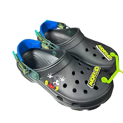 Disney Parks Mickey Mouse & Co Adjustable Clogs Adult Crocs (M7/W9) READ • $59.46