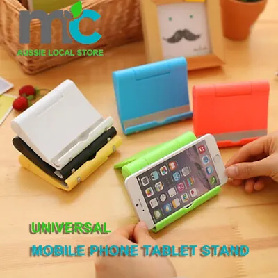 $4.99 • Buy Universal Cell Phone Foldable Table Desk Stand Holder Mobile Phone Tablet Stand