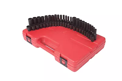 Sunex 1848 1/4 Inch Drive Master Impact Socket Set 48-Piece SAE/Metric 3/16 • $69.99