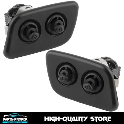 Qty(2) Left & Right Headlight Washer Nozzle Fits BMW E39 525i 528i 540i M5 97-03 • $18.88