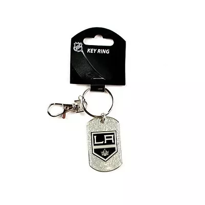NHL Los Angeles LA Kings Hockey Team Logo Glitter Series Style Keychain • $9.99