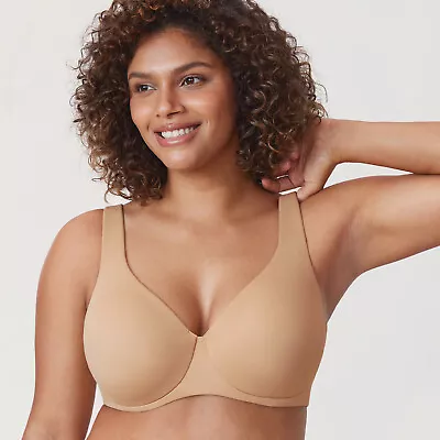 DELIMIRA Women's Plus Size Bras Minimizer Underwire Full Coverage Unlined • $29.69