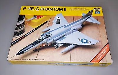 Testors F-4E/G Phantom II 1/72 Fighter Bomber Model Kit #687 Open Box • $19.99