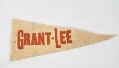 VINTAGE Grant Lee Small 7in Felt Pennant Banner From Playset? • $7.20