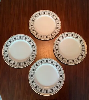 RARE Set Of (4) Piero Fornasetti For Rosenthal Palladiana Dinner Plates 10 1/2  • $600
