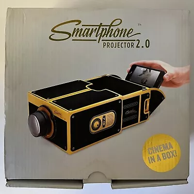 Smartphone Projector 2.0 Cinema In A Box! Cardboard Mobile Home Theater Cinema • $5