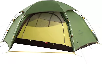 Naturehike Cloud Peak 2 Tent - With Footprint - Backpacking Camping - Dark Green • £135